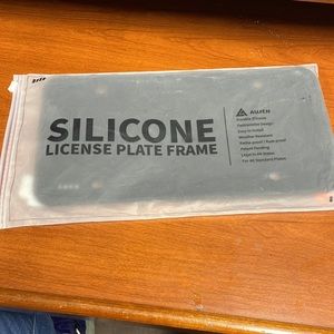 Silicone License Plate Frame